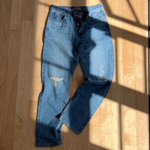 J.Crew Point Sur Blue Jeans